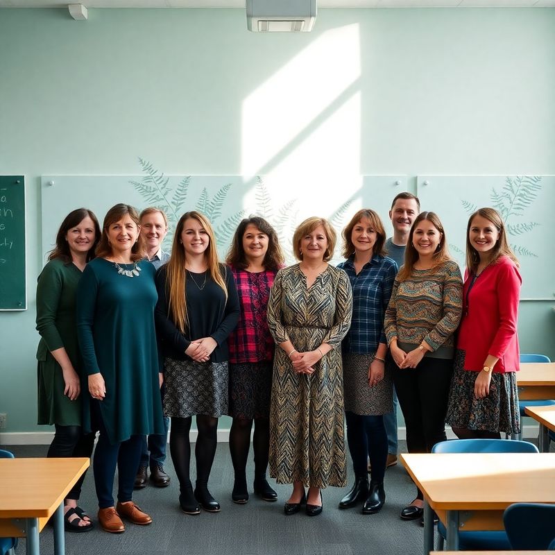 Small team of Aucklandcore educators in a teal-modern Wellington classroom